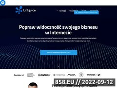 Miniaturka strony Linkijuice.pl - pozycjonowanie stron