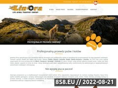 Miniaturka www.linora.pl (Transport psów)