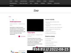 Miniaturka www.lixo.pl (<strong>odzież sportowa</strong> renomowanych marek)