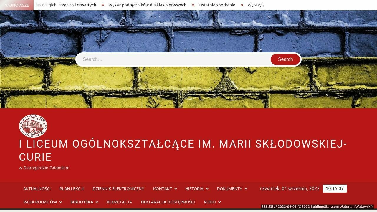 I Liceum Ogólnokształcące w Starogardzie Gdańskim (strona lo.internetdsl.pl - Lo.internetdsl.pl)