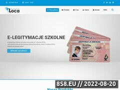 Miniaturka loca.pl (Identyfikatory plastikowe i systemy czasu pracy)