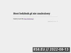 Miniaturka lodzhub.pl (Strony internetowe i projekty graficzne)