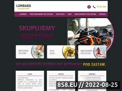 Miniaturka lombardnamokotowie.pl (Lombard na Mokotowie)