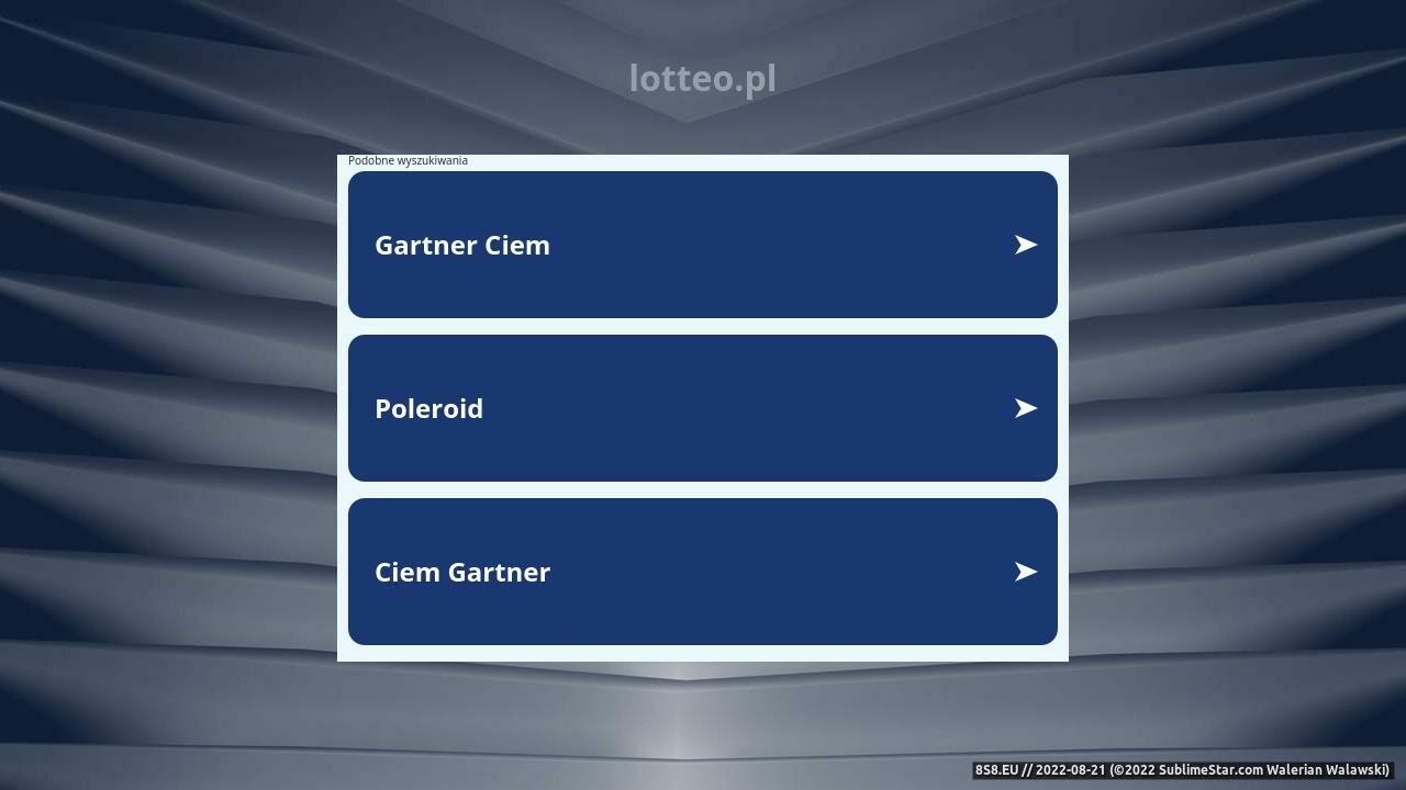 Zrzut ekranu Wyniki Lotto, wyniki Eurojackpot, wyniki Mini Lotto oraz Multi Multi