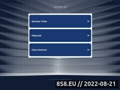 Zrzut strony Wyniki Lotto, wyniki Eurojackpot, wyniki Mini Lotto oraz Multi Multi