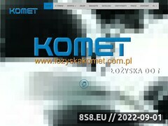 Miniaturka domeny www.lozyskakomet.com.pl