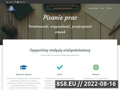 Miniaturka ludzkiepisanie.pl (Copywriting - <strong>seo</strong> - pisanie prac - SEM)