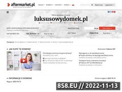 Miniaturka domeny luksusowydomek.pl