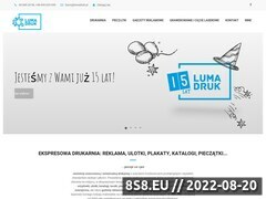 Miniaturka domeny www.lumadruk.pl