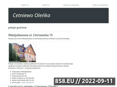 Miniaturka m.cetniewo.biz (Cetniewo OLEŃKA - kwatery prywatne <strong>władysławowo</strong>)