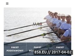 Zrzut strony MAC Accounting - Biuro rachunkowe Warszawa