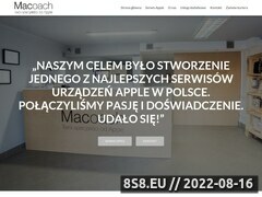 Miniaturka macoach.pl (Szkolenia z urządzeń Apple. Konfiguracja <strong>mac</strong> i iPhone - <strong>mac</strong>oach)
