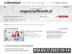 Miniaturka domeny www.magazynpilkarski.pl