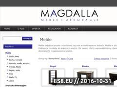 Miniaturka magdalla.pl (Meble i art. wyposażenia wnętrz)
