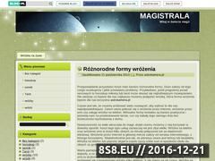 Miniaturka domeny magistrala.blog.pl