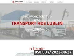 Miniaturka magmarhds.pl (Transport HDS Lublin)