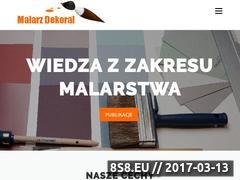 Miniaturka domeny malarz-dekoral.com.pl
