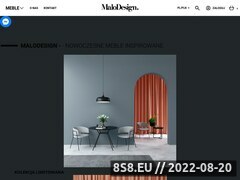 Zrzut strony Meble design - Malo Design