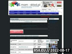 Miniaturka domeny www.mam-sklad.pl