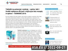 Miniaturka manufaktura-zdrowia.pl (Informacje i opinie o suplementach diety)