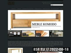Miniaturka strony Manufakturadrewna.pl - meble z litego drewna