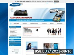 Zrzut strony Oprogramowanie, kasy fiskalne i komputery - Marczyk - Stanisław Marczyk