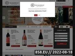 Miniaturka strony Sklep z winami - Marek Kondrat