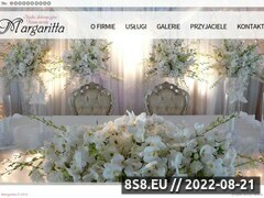 Miniaturka margaritta.pl (Dekoracje ślubne i weselne Kraków - dekoracje kwiatowe i balonowe)