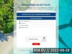 Miniaturka domeny www.masazysta.olsztyn.pl