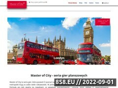 Miniaturka masterofcity.com (Gra planszowa Master of City Londyn)