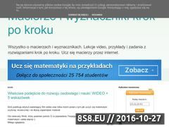 Miniaturka domeny www.matma.rybnik.pl