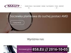 Miniaturka www.mavit.com.pl (Laserowa korekcja wzroku - astygmatyzm - MAVIT)