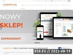 Miniaturka domeny maximus-solaria.pl