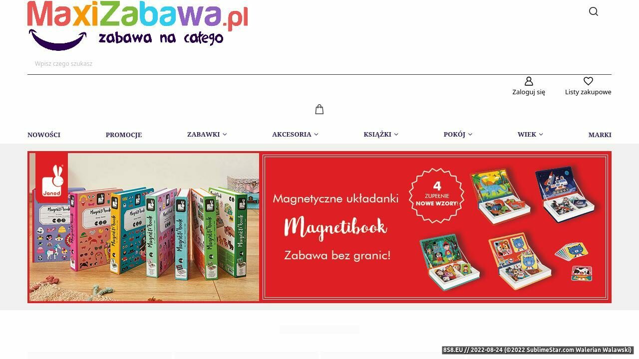 Zabawki edukacyjne (strona www.maxizabawa.pl - Maxizabawa.pl)