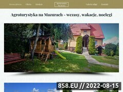 Miniaturka www.mazurypokoje.pl (Wypoczynek na Mazurach w Gospodarstwie Gościnnym)
