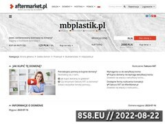 Miniaturka domeny mbplastik.pl