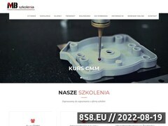 Miniaturka www.mbszkolenia.pl (Szkolenia dla inżyniera)