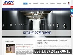 Miniaturka mcb.pl (Regały przesuwne, magazynowe i biblioteczne)