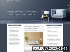 Miniaturka mdesign-project.pl (Architektura i projektowanie wnętrz)