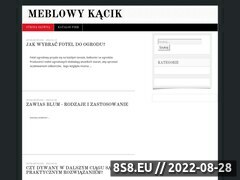Miniaturka meblenowysacz.pl (Sklep z meblami wypoczynkowymi)