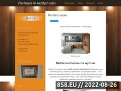 Miniaturka meblepodwymiar.slupsk.pl (Meble na wymiar, kuchnie na zamówienie i biurka)