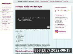 Miniaturka strony Monta mebli Warszawa