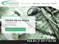 Miniaturka strony Dentysta Warszawa