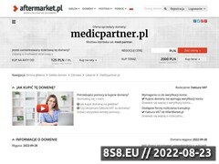 Miniaturka domeny medicpartner.pl