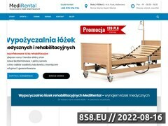 Miniaturka medirental.pl (Wypożyczalnia sprzętu rehabilitacyjnego Gdynia)