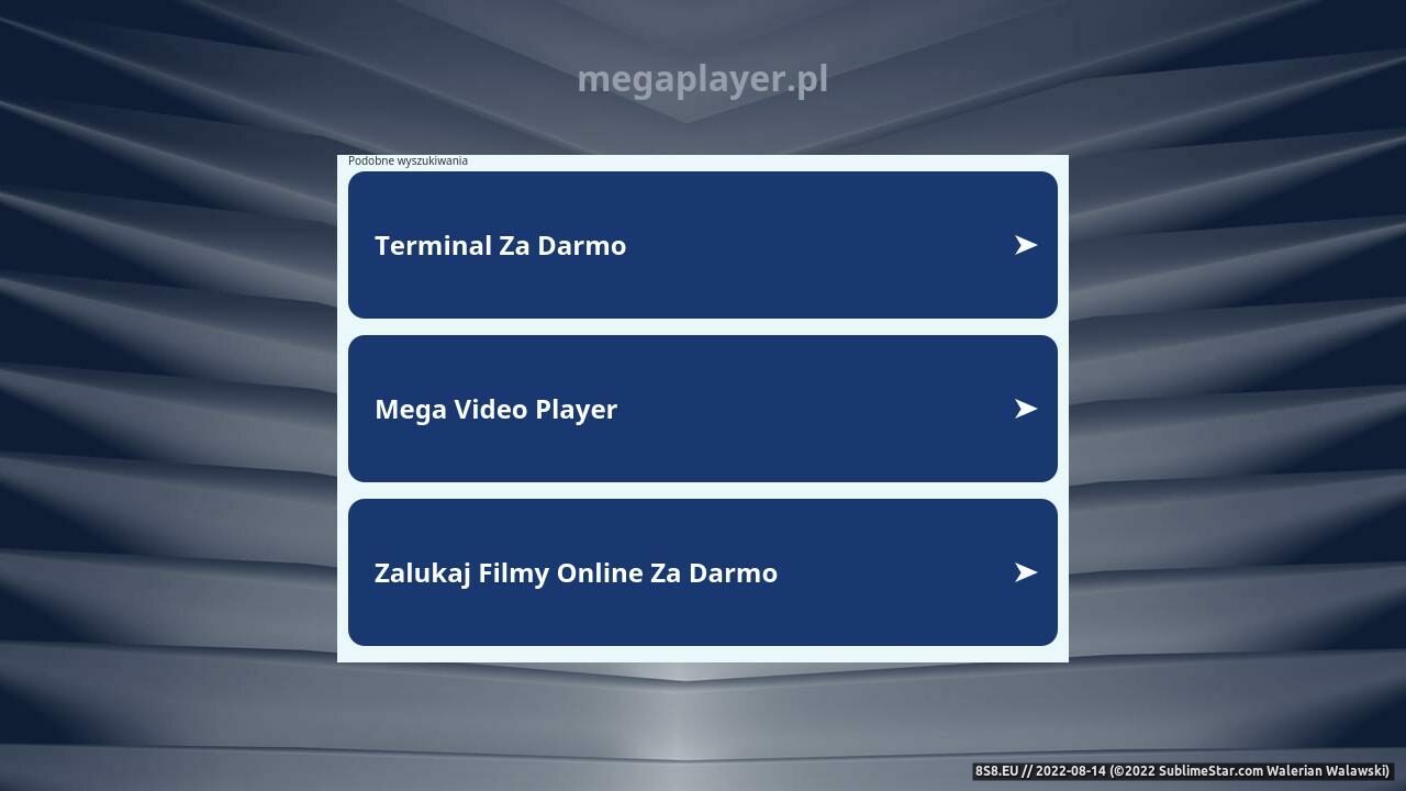 Filmy online bez limitu (strona www.megaplayer.pl - Megaplayer.pl)