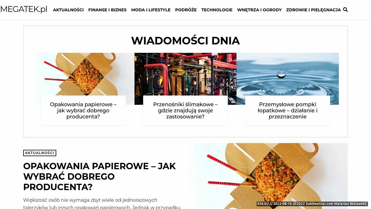 Sklep z elektronarzędziami (strona megatek.pl - Megatek.pl)