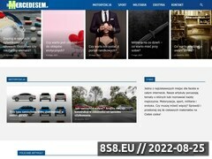 Miniaturka www.mercedesem.pl (Oferta firmy realizującej usługi transportowe)