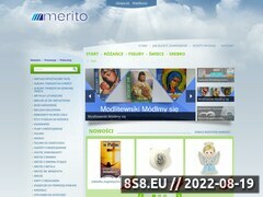 Miniaturka meritohurt.pl (<strong>dewocjonalia</strong>)