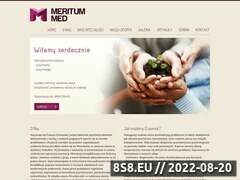 Miniaturka domeny meritummed.pl